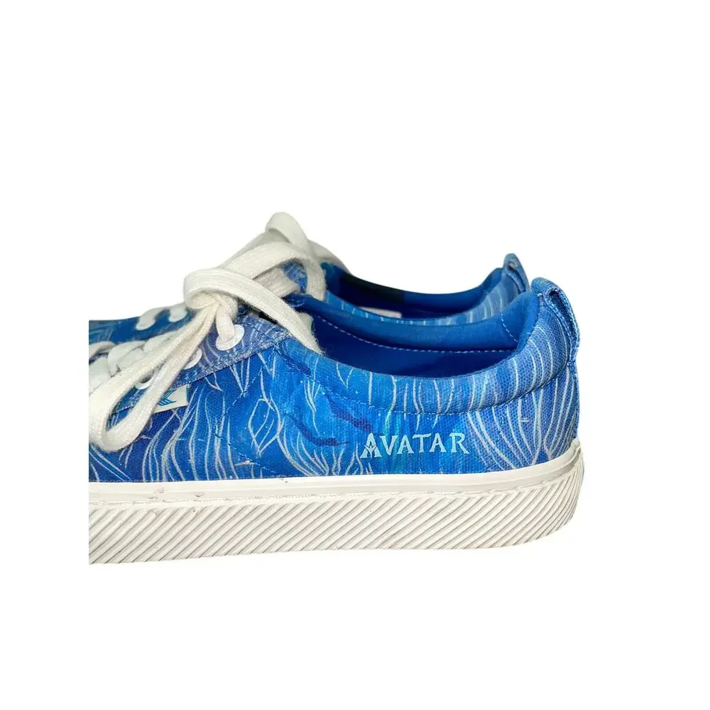 CARIUMA Oca Low Avatar Underwater Night Canvas Sneaker Size 8 Limited Edition